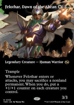 Felothar, Dawn of the Abzan - Tarkir: Dragonstorm: Extras (Rare) [XTDM-358]