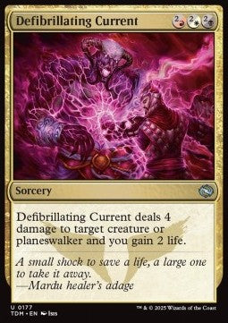 Defibrillating Current - Tarkir: Dragonstorm (Uncommon) [TDM-177]