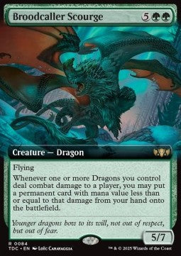 Broodcaller Scourge - Commander: Tarkir: Dragonstorm: Extras (Rare) [XTDC-84]