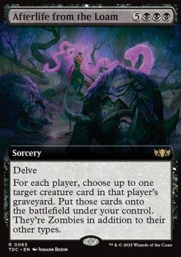 Afterlife from the Loam - Commander: Tarkir: Dragonstorm: Extras (Rare) [XTDC-65]