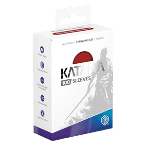 100 Ultimate Guard Katana Sleeves (Rising Sun)