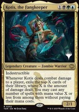 Kotis, the Fangkeeper (V.2) - Tarkir: Dragonstorm: Promos (Rare) [PTDM-202]