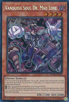 Vanquish Soul Dr. Mad Love (V.3 - Secret Rare) - Quarter Century Stampede (Secret Rare) [RA04-045]