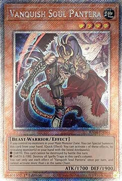 Vanquish Soul Pantera (V.4 - Platinum Secret Rare) - Quarter Century Stampede (Platinum Secret Rare) [RA04-044]