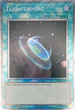 Terraforming (V.4 - Platinum Secret Rare) - Quarter Century Stampede (Platinum Secret Rare) [RA04-084]