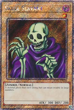 Skull Servant (V.1 - Platinum Secret Rare) - Quarter Century Stampede (Platinum Secret Rare) [RA04-110]