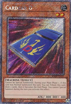 Cardcar D (V.1 - Platinum Secret Rare) - Quarter Century Stampede (Platinum Secret Rare) [RA04-181]