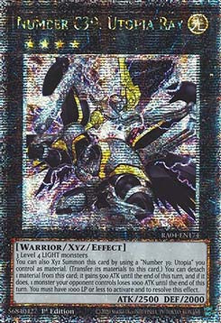 Number C39: Utopia Ray (V.2 - Quarter Century Secret Rare) - Quarter Century Stampede (Quarter Century Secret Rare) [RA04-174]