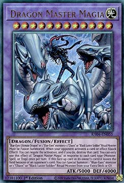 Dragon Master Magia (V.3 - Ultimate Rare) - Quarter Century Stampede (Ultimate Rare) [RA04-055]