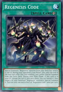 Regenesis Code - Alliance Insight (Super Rare) [ALIN-060]