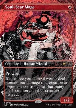 Soul-Scar Mage (V.1) - Secret Lair Drop Series: The Ultimate Pencil Superdrop (Rare) [SLDUP-2039]