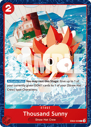 Thousand Sunny (EB02-009) - Anime 25th Collection (Common) [EB02-009]