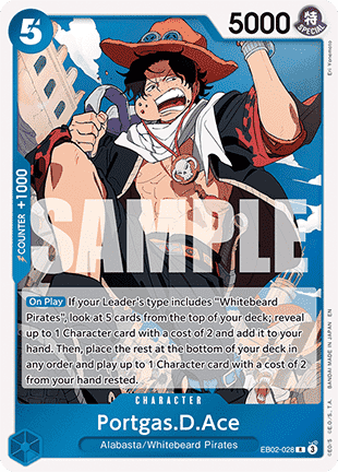 Portgas.D.Ace (EB02-028) - Anime 25th Collection (Rare) [EB02-028]