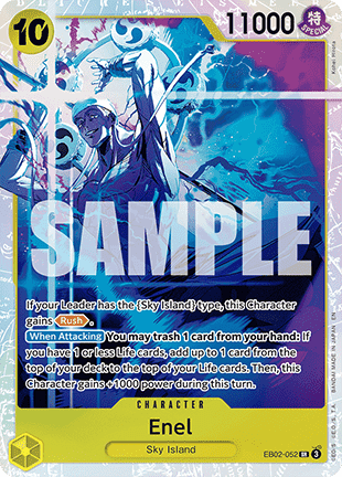 Enel (EB02-052) (V.1) - Anime 25th Collection (Super Rare) [EB02-052]