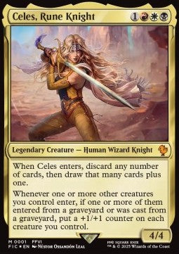 Celes, Rune Knight - Commander: FINAL FANTASY (Mythic) [FIC-1]
