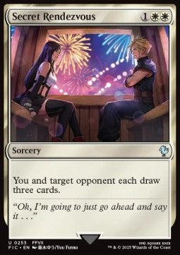 Secret Rendezvous - Commander: FINAL FANTASY (Uncommon) [FIC-253]
