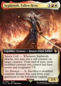 Sephiroth, Fallen Hero - Commander: FINAL FANTASY: Extras (Rare) [XFIC-182]
