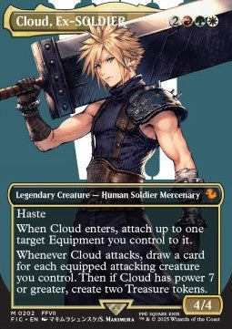 Cloud, Ex-SOLDIER (V.2) - Commander: FINAL FANTASY: Extras (Mythic) [XFIC-202]