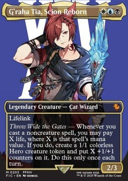 G'raha Tia, Scion Reborn (V.2) - Commander: FINAL FANTASY: Extras (Mythic) [XFIC-203]