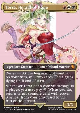 Terra, Herald of Hope (V.2) - Commander: FINAL FANTASY: Extras (Mythic) [XFIC-204]