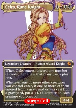 Celes, Rune Knight (V.3) - Commander: FINAL FANTASY: Extras (Mythic) [XFIC-209]