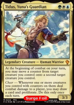 Tidus, Yuna's Guardian - Commander: FINAL FANTASY: Collector's Edition (Mythic) [CFIC-224]
