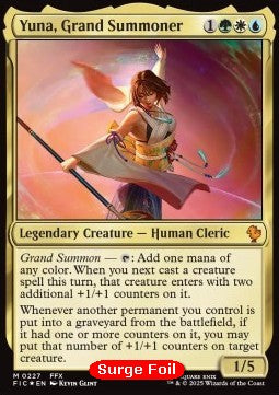 Yuna, Grand Summoner - Commander: FINAL FANTASY: Collector's Edition (Mythic) [CFIC-227]