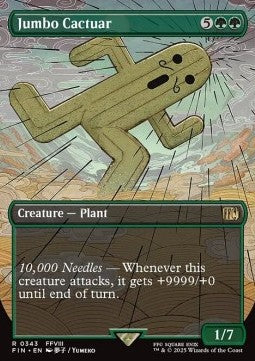 Jumbo Cactuar - FINAL FANTASY: Extras (Rare) [XFIN-343]