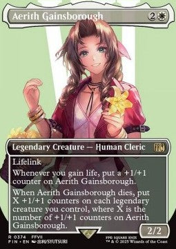 Aerith Gainsborough (V.1) - FINAL FANTASY: Extras (Rare) [XFIN-374]