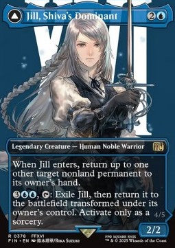 Jill, Shiva's Dominant // Shiva, Warden of Ice (V.1) - FINAL FANTASY: Extras (Rare) [XFIN-378]