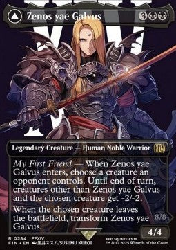 Zenos yae Galvus // Shinryu, Transcendent Rival (V.1) - FINAL FANTASY: Extras (Rare) [XFIN-384]