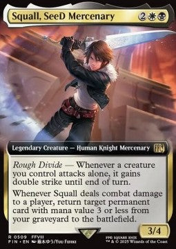 Squall, SeeD Mercenary (V.2) - FINAL FANTASY: Extras (Rare) [XFIN-509]