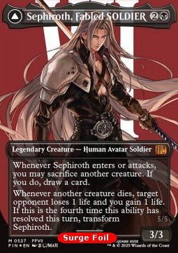 Sephiroth, Fabled SOLDIER // Sephiroth, One-Winged Angel (V.4) - FINAL FANTASY: Extras (Mythic) [XFIN-527]