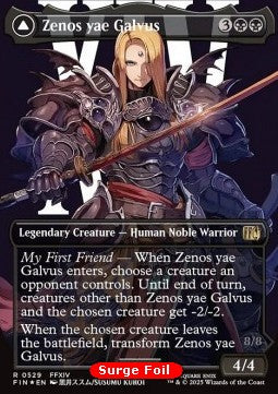 Zenos yae Galvus // Shinryu, Transcendent Rival (V.3) - FINAL FANTASY: Extras (Rare) [XFIN-529]
