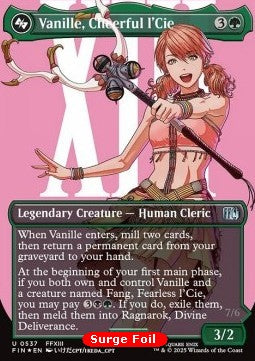 Vanille, Cheerful l'Cie // Ragnarok, Divine Deliverance (V.3) - FINAL FANTASY: Extras (Uncommon) [XFIN-537]