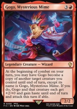 Gogo, Mysterious Mime - Commander: FINAL FANTASY (Rare) [FIC-56]