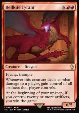Hellkite Tyrant - Commander: FINAL FANTASY (Rare) [FIC-295]
