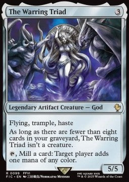 The Warring Triad - Commander: FINAL FANTASY (Rare) [FIC-99]