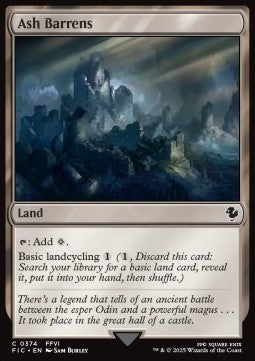 Ash Barrens - Commander: FINAL FANTASY (Common) [FIC-374]