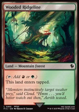 Wooded Ridgeline - Commander: FINAL FANTASY (Common) [FIC-441]