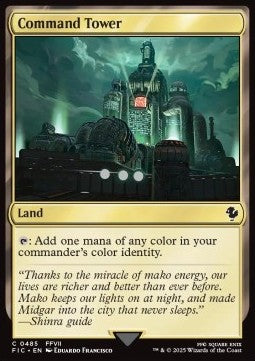 Command Tower (V.3) - Commander: FINAL FANTASY (Common) [FIC-485]