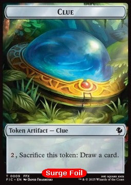 Clue Token // Treasure Token (V.2) - FINAL FANTASY: Tokens (Token) [TFIN-CT 9/36]