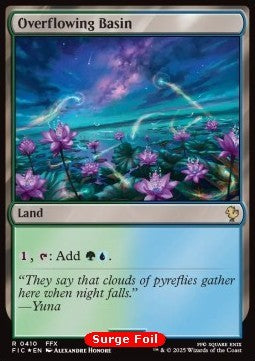 Overflowing Basin - Commander: FINAL FANTASY: Collector's Edition (Rare) [CFIC-410]