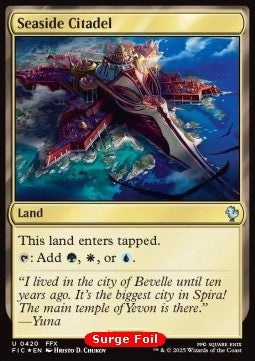 Seaside Citadel - Commander: FINAL FANTASY: Collector's Edition (Uncommon) [CFIC-420]