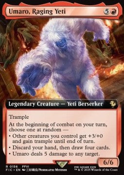 Umaro, Raging Yeti - Commander: FINAL FANTASY: Extras (Rare) [XFIC-156]