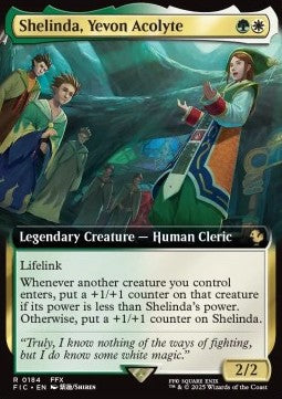 Shelinda, Yevon Acolyte - Commander: FINAL FANTASY: Extras (Rare) [XFIC-184]