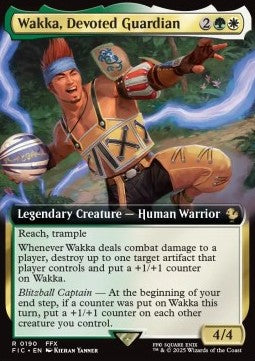 Wakka, Devoted Guardian - Commander: FINAL FANTASY: Extras (Rare) [XFIC-190]