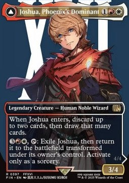 Joshua, Phoenix's Dominant // Phoenix, Warden of Fire (V.1) - FINAL FANTASY: Extras (Rare) [XFIN-397]
