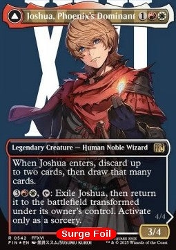 Joshua, Phoenix's Dominant // Phoenix, Warden of Fire (V.3) - FINAL FANTASY: Extras (Rare) [XFIN-542]
