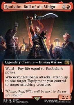 Raubahn, Bull of Ala Mhigo (V.2) - FINAL FANTASY: Extras (Rare) [XFIN-465]